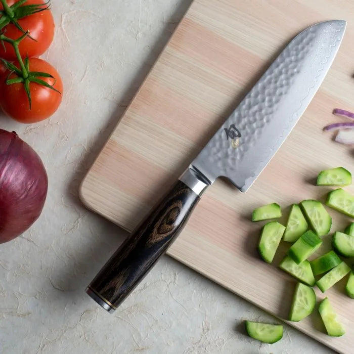 Shun Premier Santoku Knife, 7"