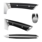 Cangshan HELENA Forged German Steel Fine-Edge Knives, Black, Set of 4