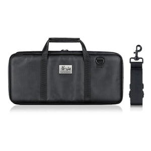 Cangshan 7-Piece Cut-Resistant Nylon Cutlery Knife Bag with Strap, Knives Not Included