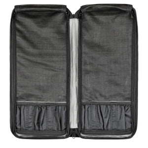 Cangshan 7-Piece Cut-Resistant Nylon Cutlery Knife Bag with Strap, Knives Not Included