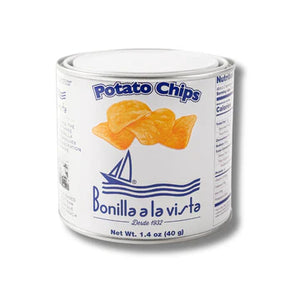 Bonilla Potato Chips, Mini Tin