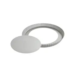 USA Pan Tart Pan with Removable Bottom, 10”