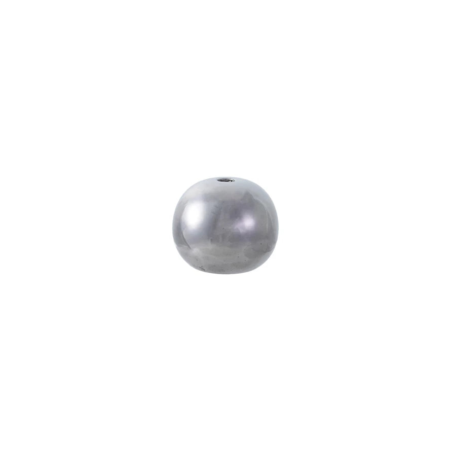 Ceramic Ball Shaped Taper Holder with Electroplating - Holds 1/2" Taper