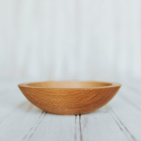 Natural Beech Bowl/Oil Finish