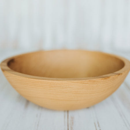 Natural Beech Bowl/Oil Finish