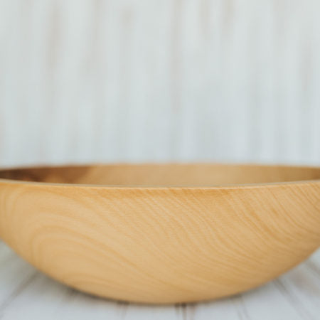 Natural Beech Bowl/Oil Finish