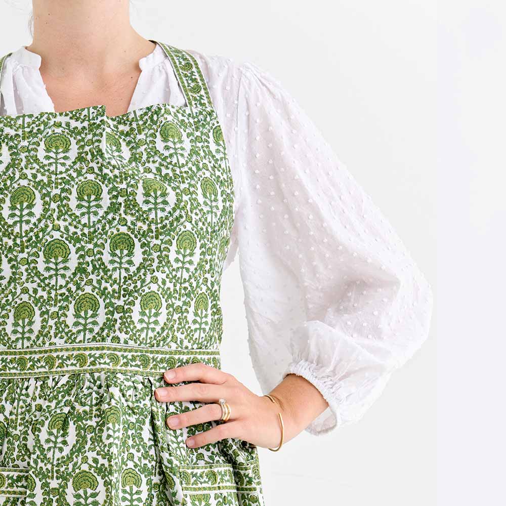 Pomegranate Caroline Green Apron