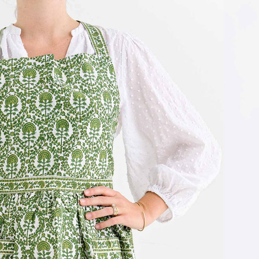 Pomegranate Caroline Green Apron