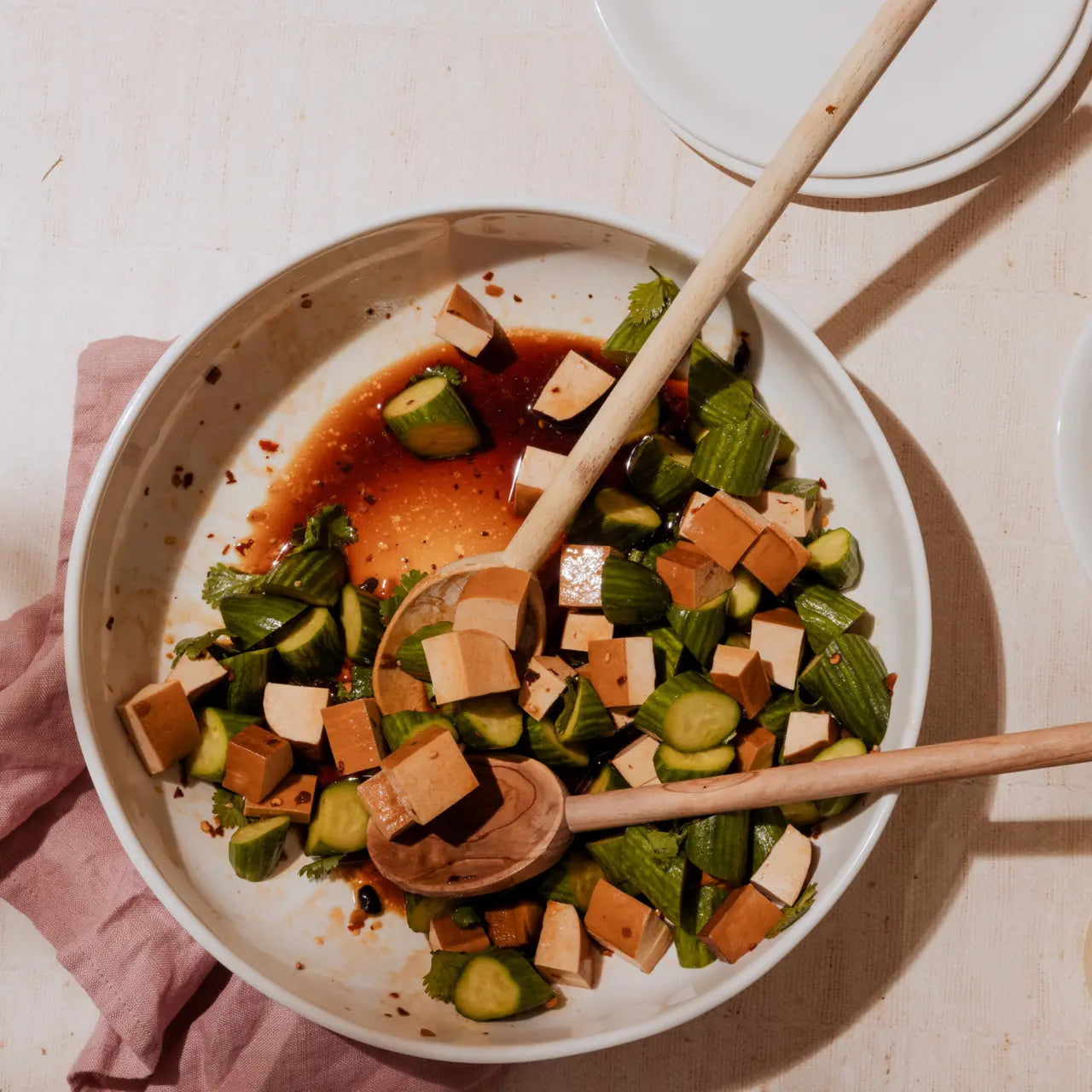 Made In Dinnerware White Serving Bowl