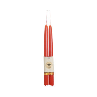 Big Dipper Wax Works Pure Beeswax Taper Candles, Standard, 12"