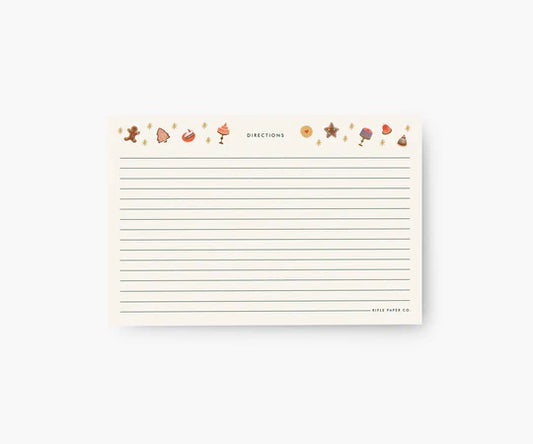 Recipe Cards - Nutcracker Sweets, Pack of 12