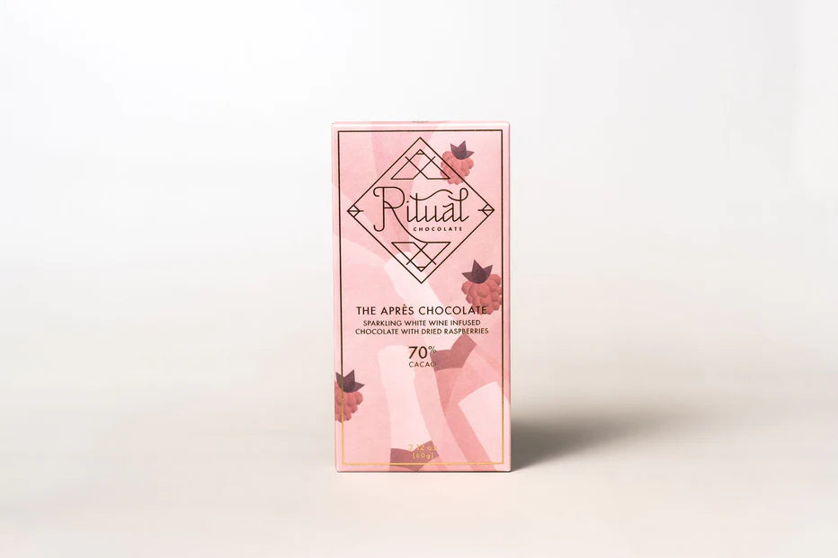 Ritual Apres Chocolate, Champagne with Raspberries 70%