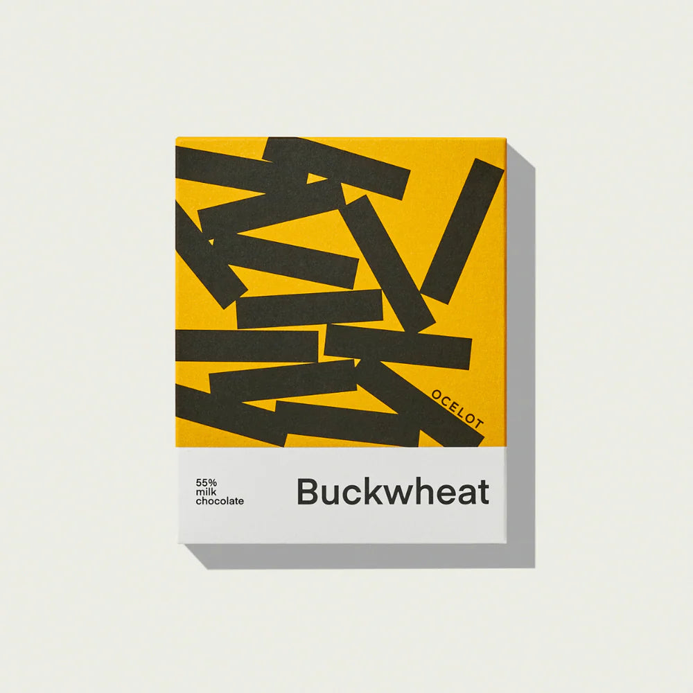 Ocelot Toasted Buckwheat Dark Milk 70%