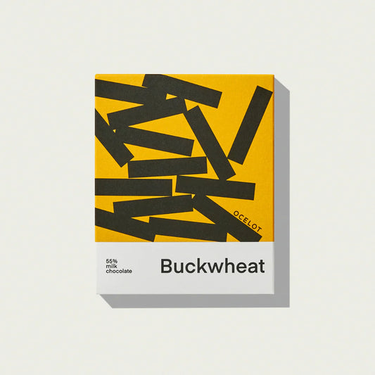 Ocelot Toasted Buckwheat Dark Milk 70%