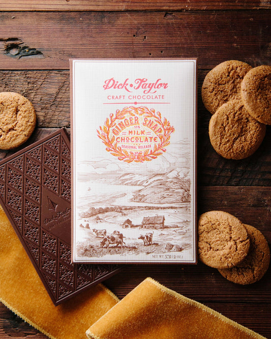 Dick Taylor Craft Chocolate Ginger Snap Milk Chocolate 55%