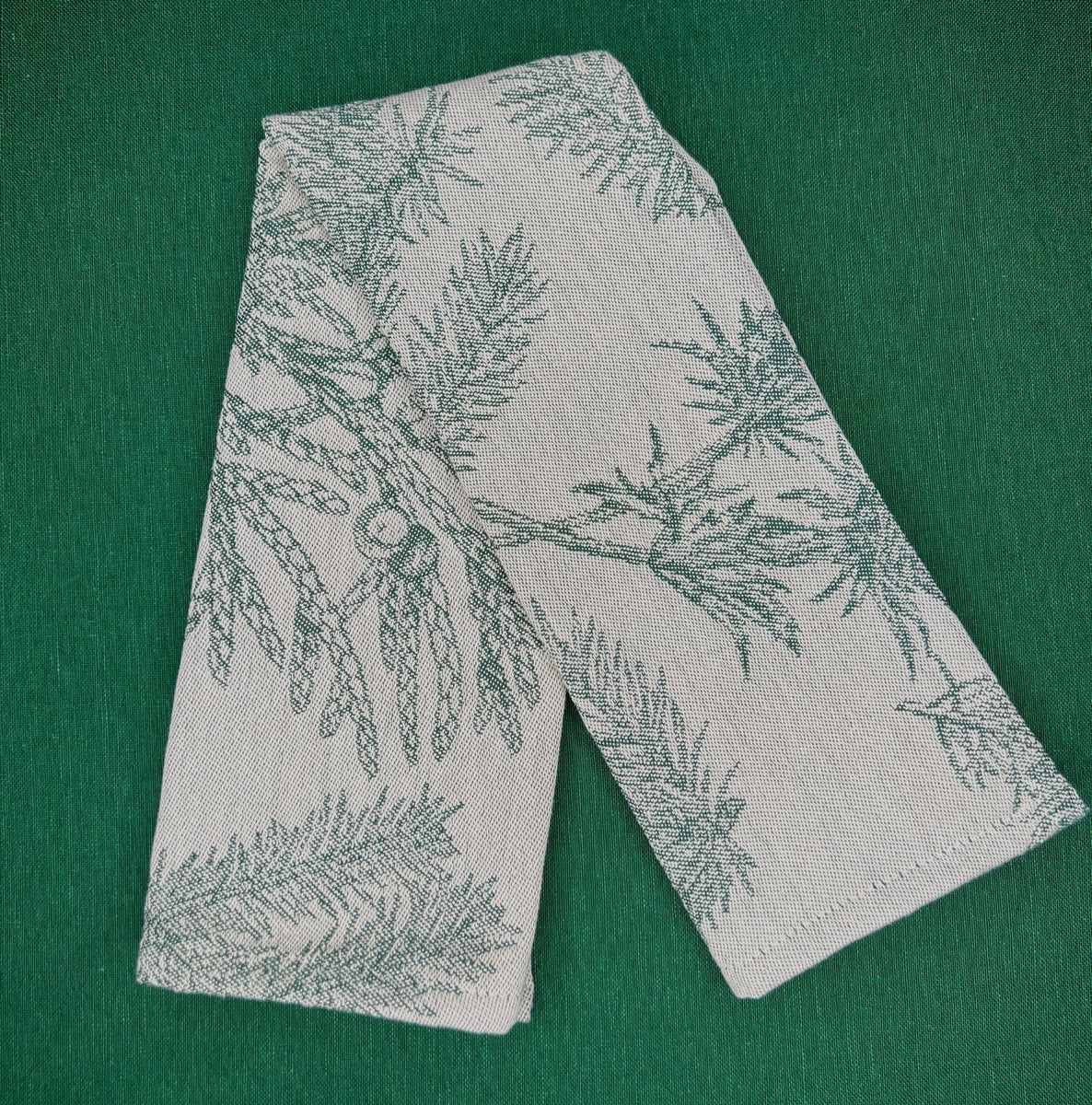 Busatti Forest Green Canazei Kitchen Towel