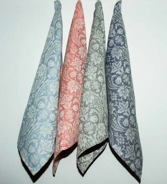 Busatti Donna di Coppe Woad Blue Kitchen Towel