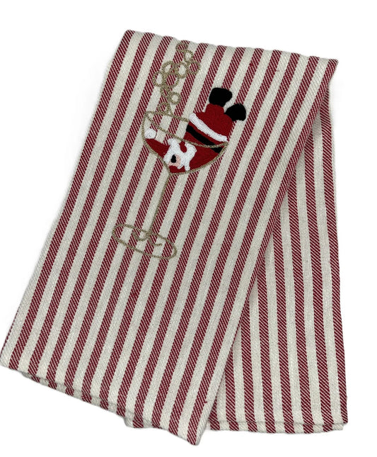 Busatti Pomelo Santa Drinks Champagne Kitchen Towel