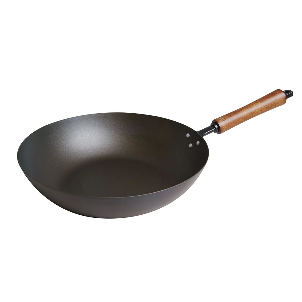 Joyce Chen Classic Series Carbon Steel Pre-Seasoned Stir Fry Pan