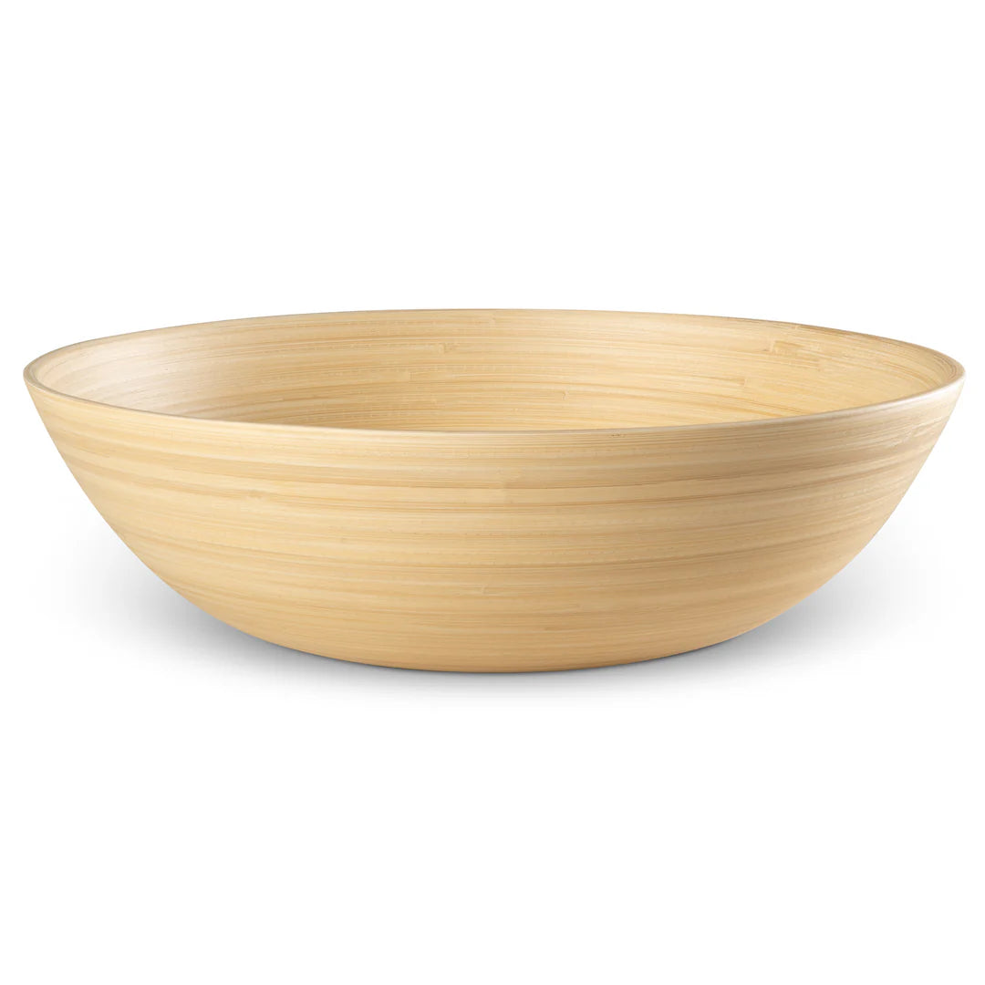 Lexa Bamboo Salad Bowl, 12”