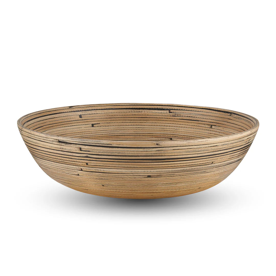 Lexa Bamboo Salad Bowl, 12”