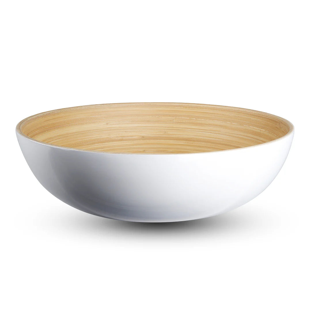 Lexa Bamboo Salad Bowl, 12”
