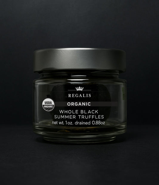 Regalis Foods Organic Whole Summer Black Truffle, 1oz
