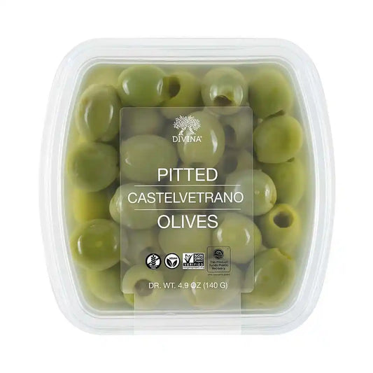 Divina Pitted Castelvetrano Olives, 4.9oz