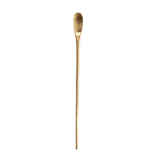 Brass Cocktail Spoon, 9”