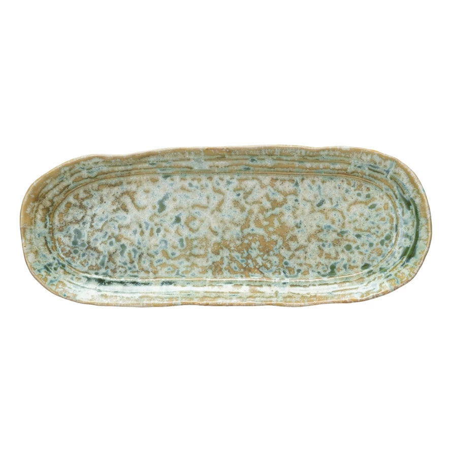 Stoneware Platter and Bowl Collection
