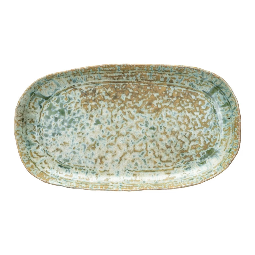 Stoneware Platter and Bowl Collection