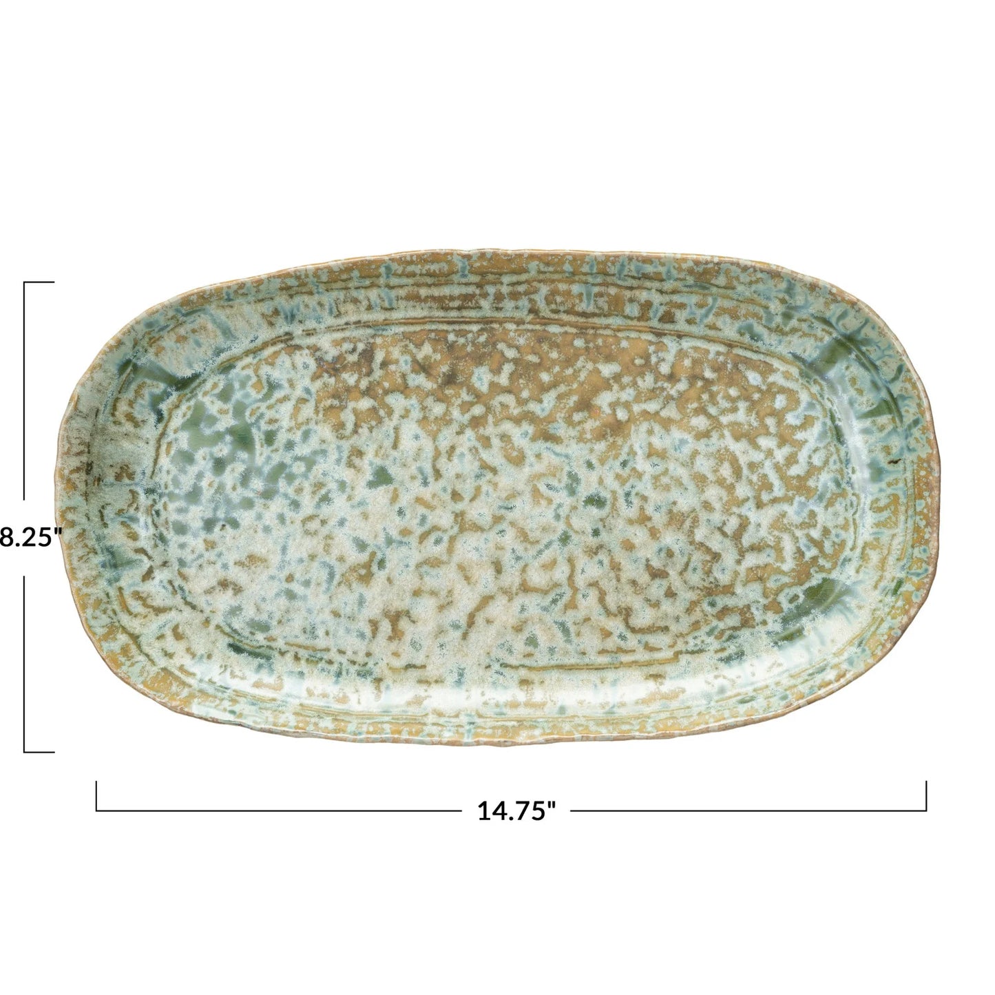 Stoneware Platter and Bowl Collection