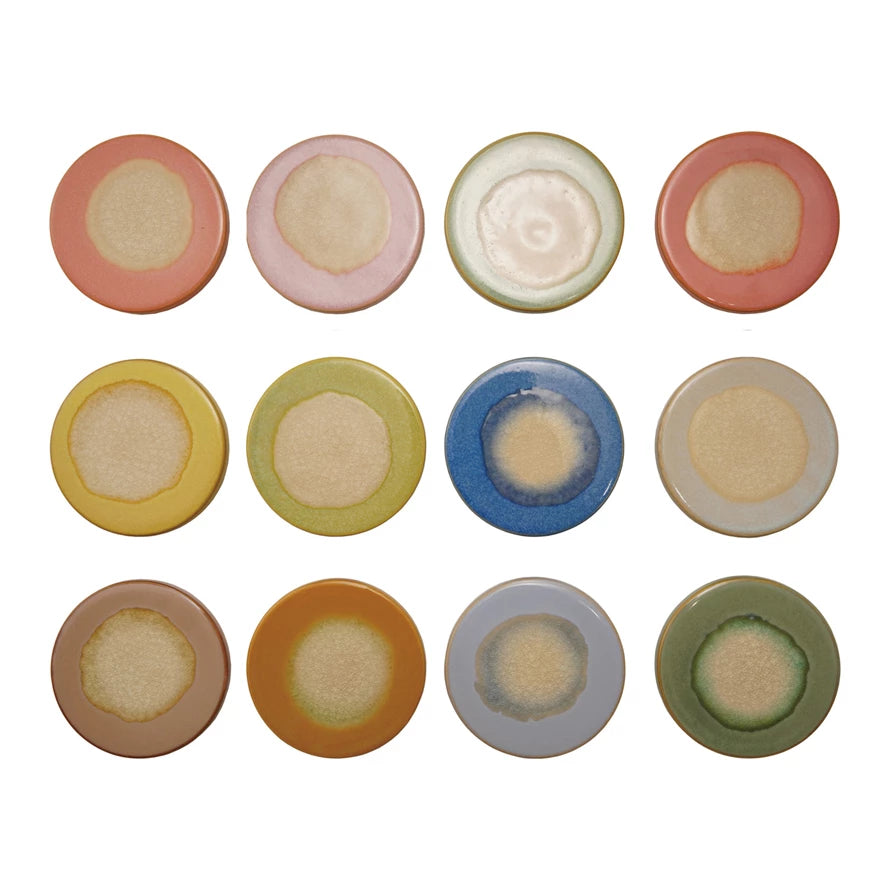 Stoneware Coaster, Various Colors