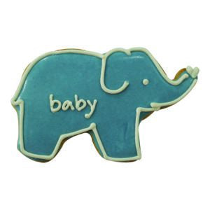 Elephant Cookie Cutter Pink - 3.25”