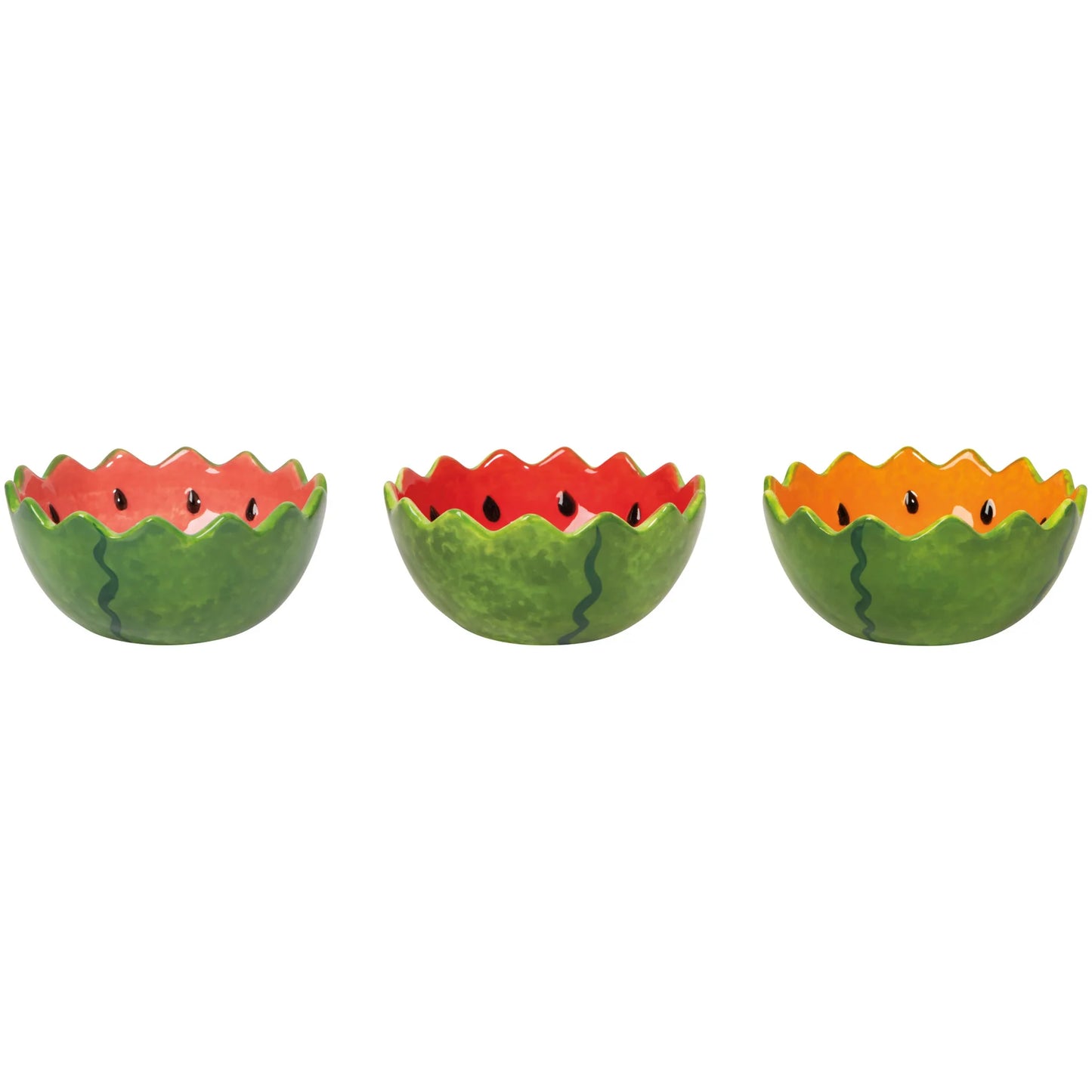 Melon Pop Shaped Bowl, Assorted