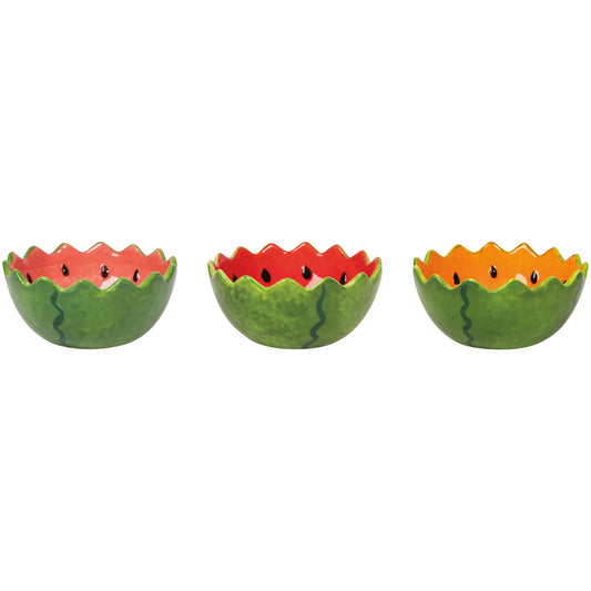 Melon Pop Shaped Bowl, Assorted