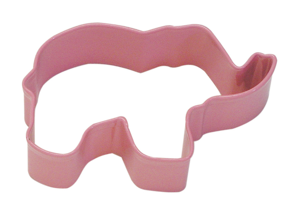Elephant Cookie Cutter Pink - 3.25”