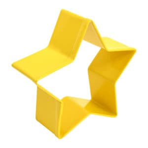 Star Cookie Cutter Yellow
