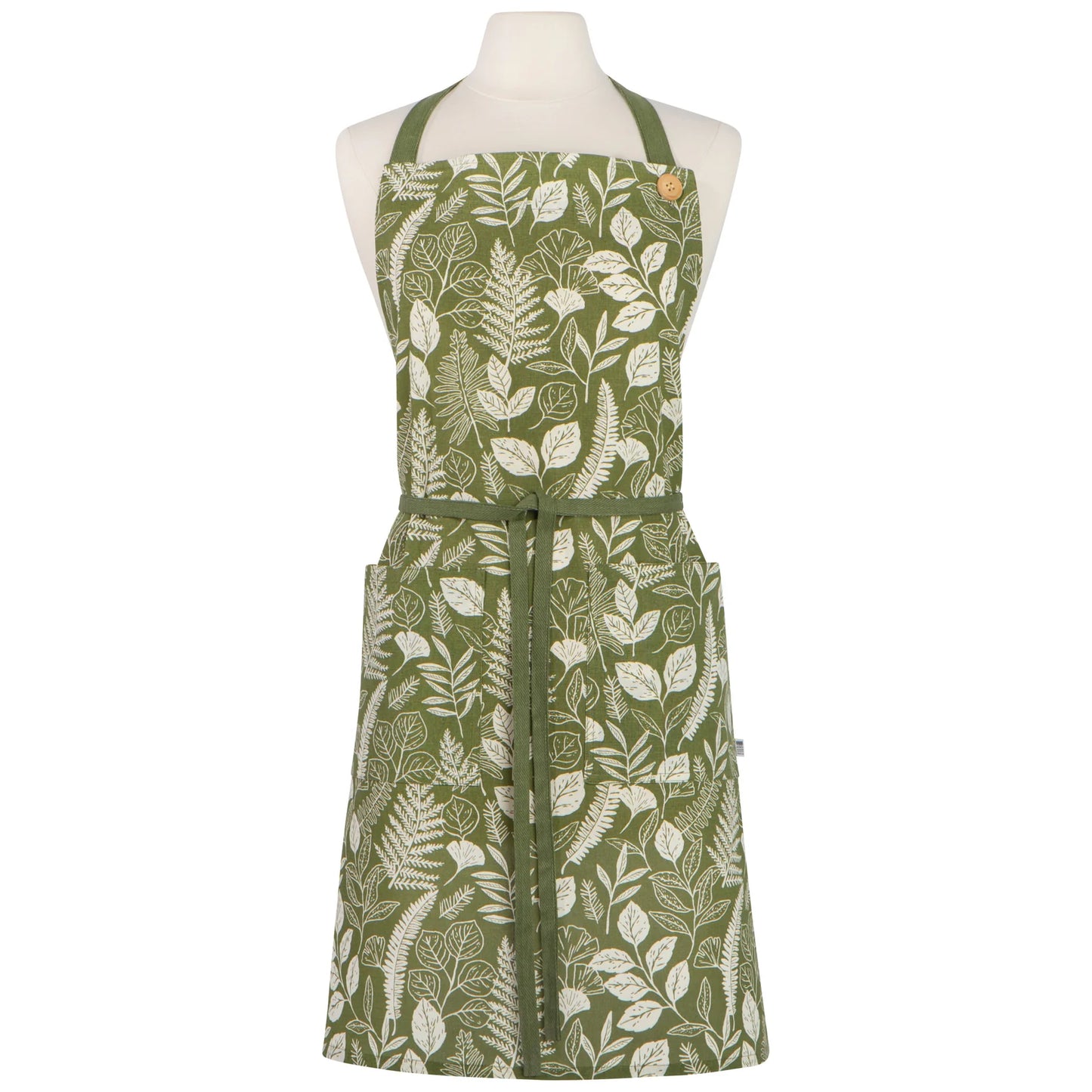 Chef Apron Spruce Fern & Frond