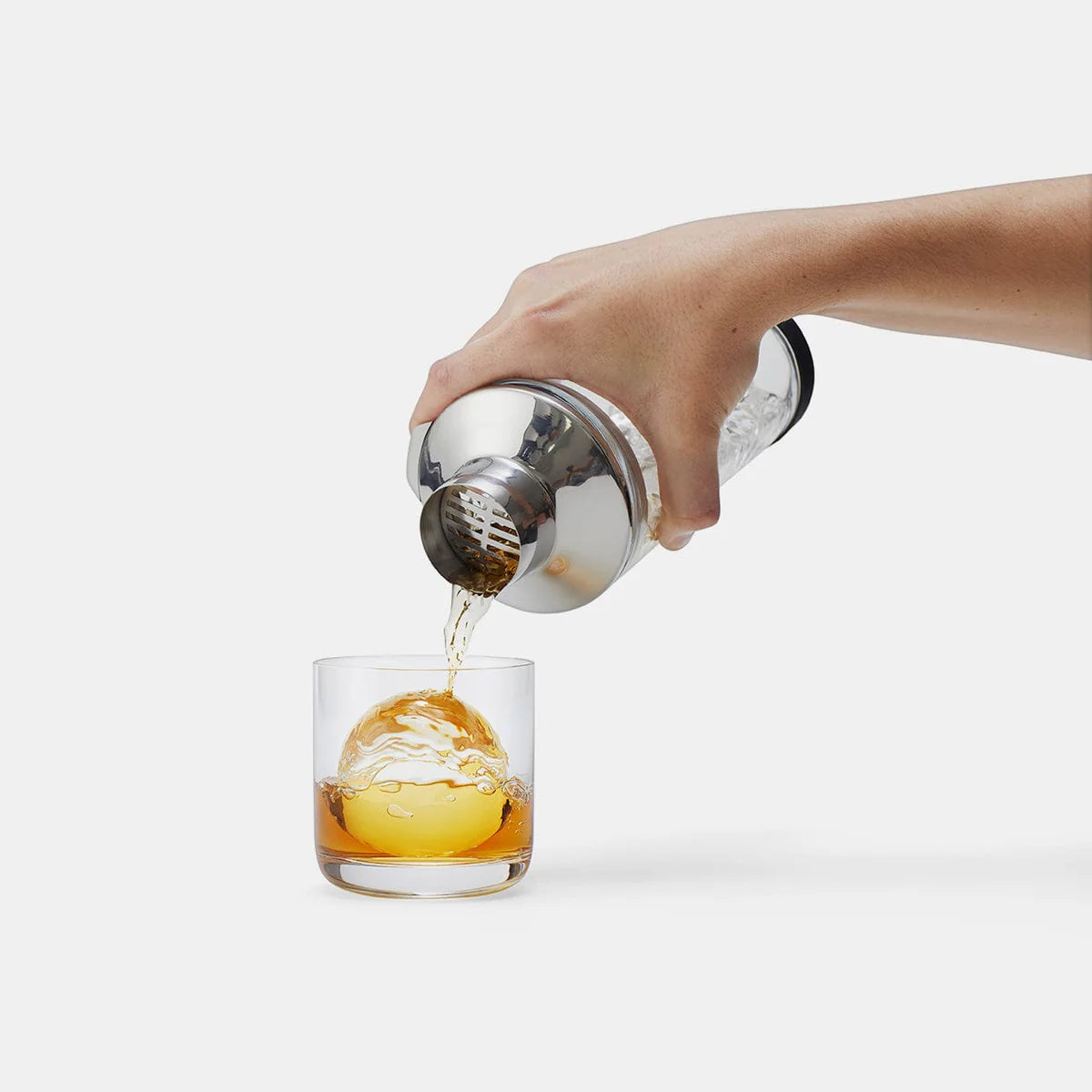 Glass Cocktail Shaker, 18oz