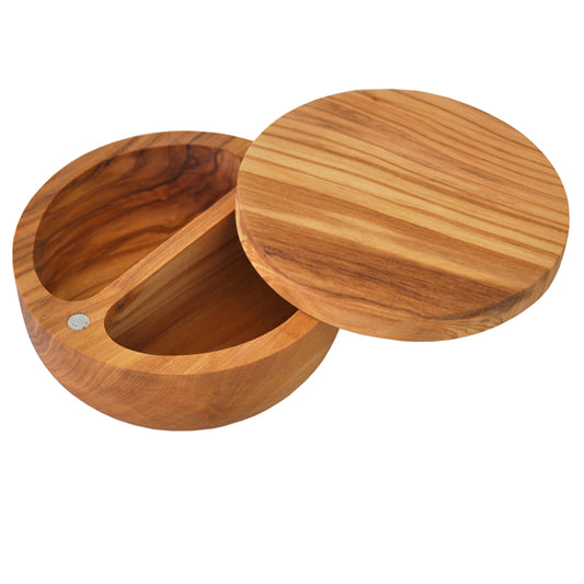 Olive Wood Double Salt Cellar