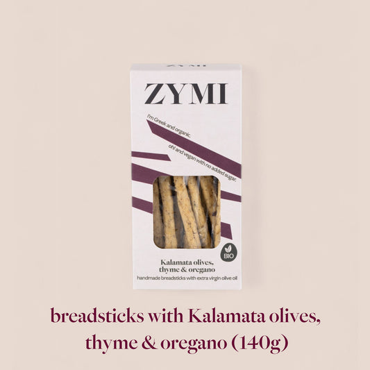 Zymi Kalamata, Thyme and Oregano Breadsticks