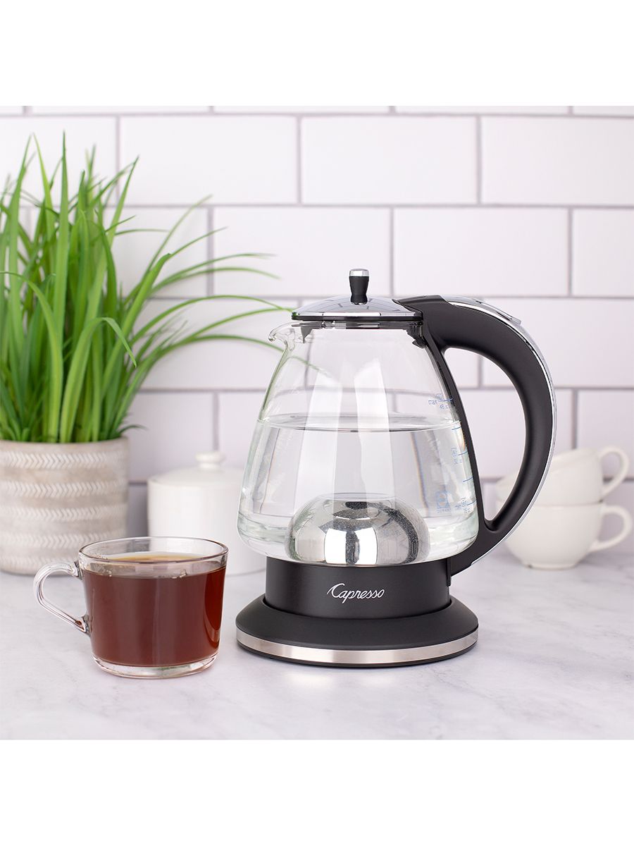 Capresso H2O Glass Kettle, 6 Cup