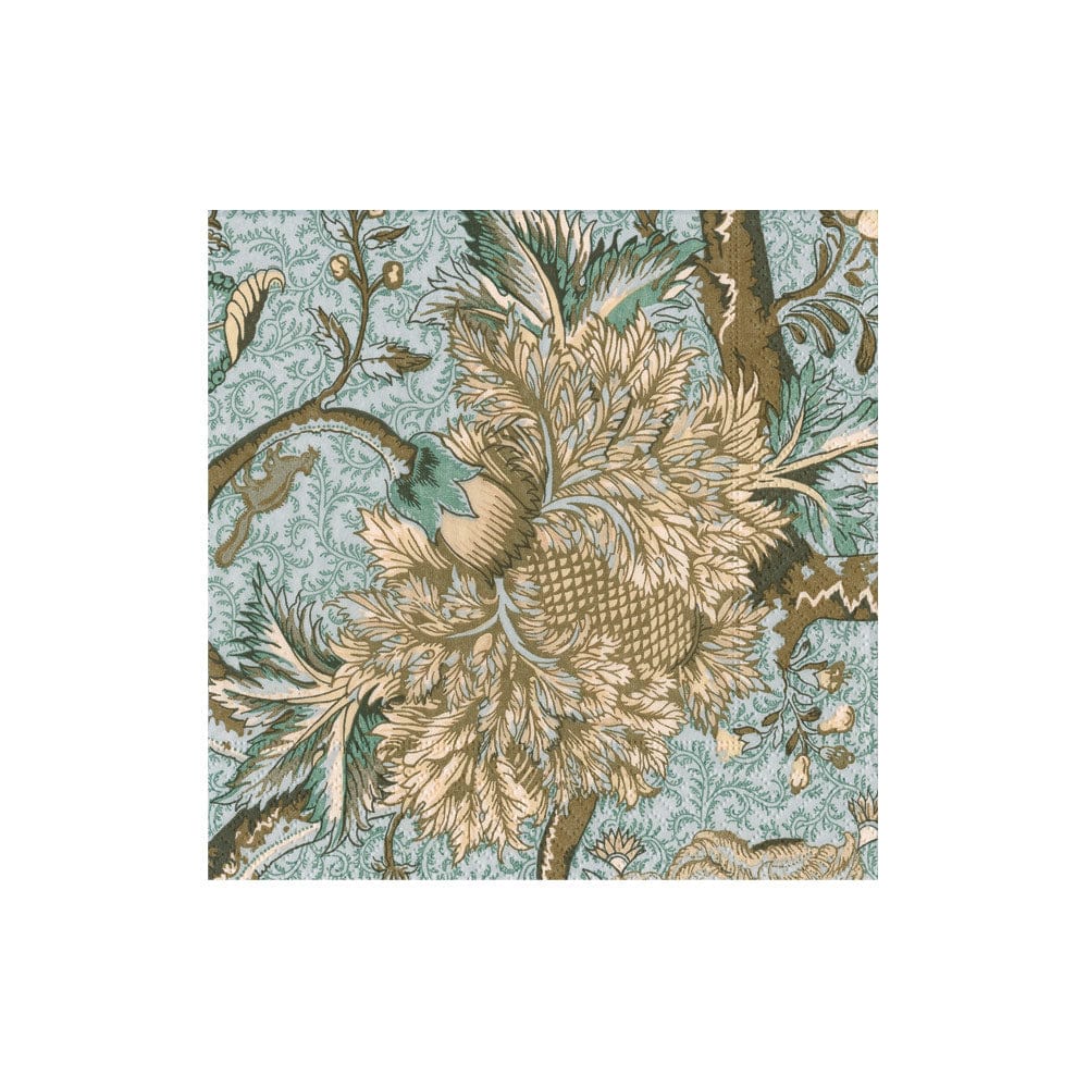 Caspari Pondicherry Mineral Cocktail Napkins, Set of 20