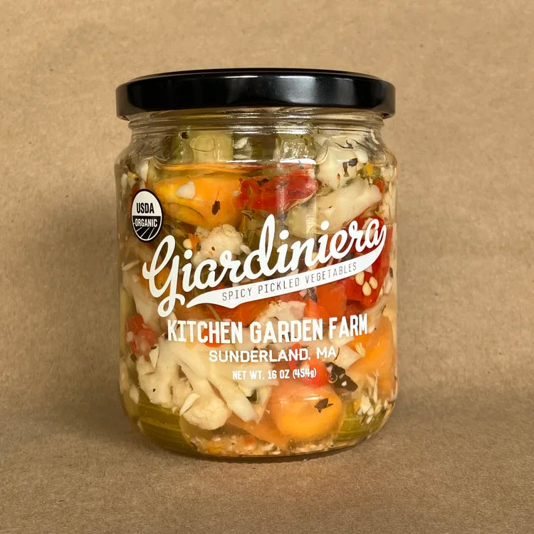 Kitchen Garden Farm Organic Giardiniera Pickled Vegetables