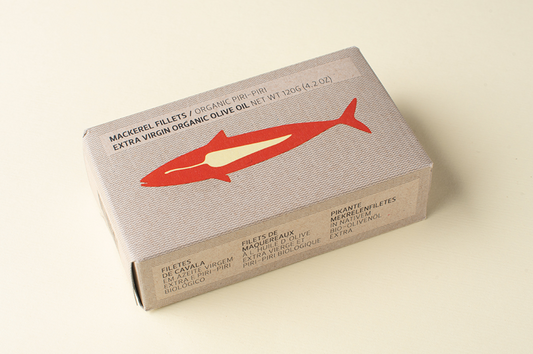 Maria Organic Spiced Mackerel Fillets in EVOO