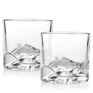 Liiton Denali Crystal Whiskey Glasses - 2 PC