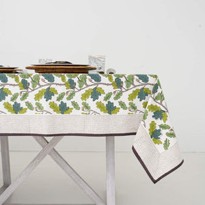Pomegranate Maple & Acorn Tablecloth