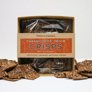 Potter's Organic Artisan Crisps - Caramelized Onion