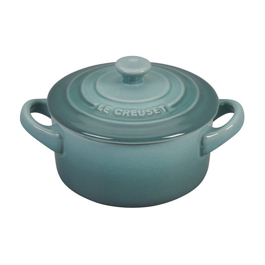 Le Creuset Mini Round Sea Salt Cocotte - 8 oz
